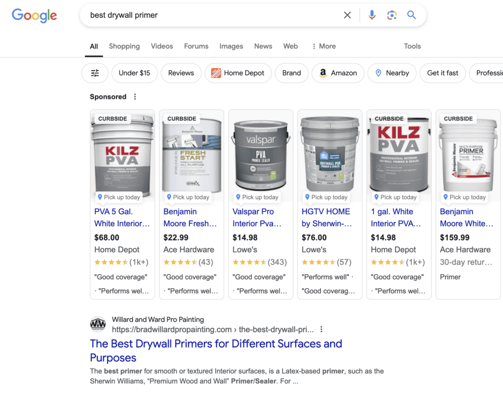 Case Study - Local Painting Company SEO